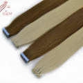 Qingdao Hair Factory 100% European Hair Remy Human Hair Tape Hair Extension